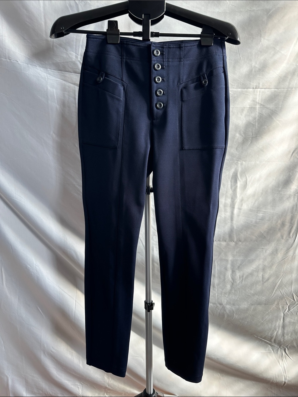 ANTHROPOLOGIE Womens' Bryson Navy Blue Pants Size 2